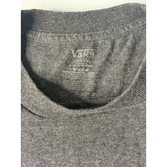 VANS Original Skateboard Men’s Grey Purple Tee Shirt Medium - Picture 6 of 7
